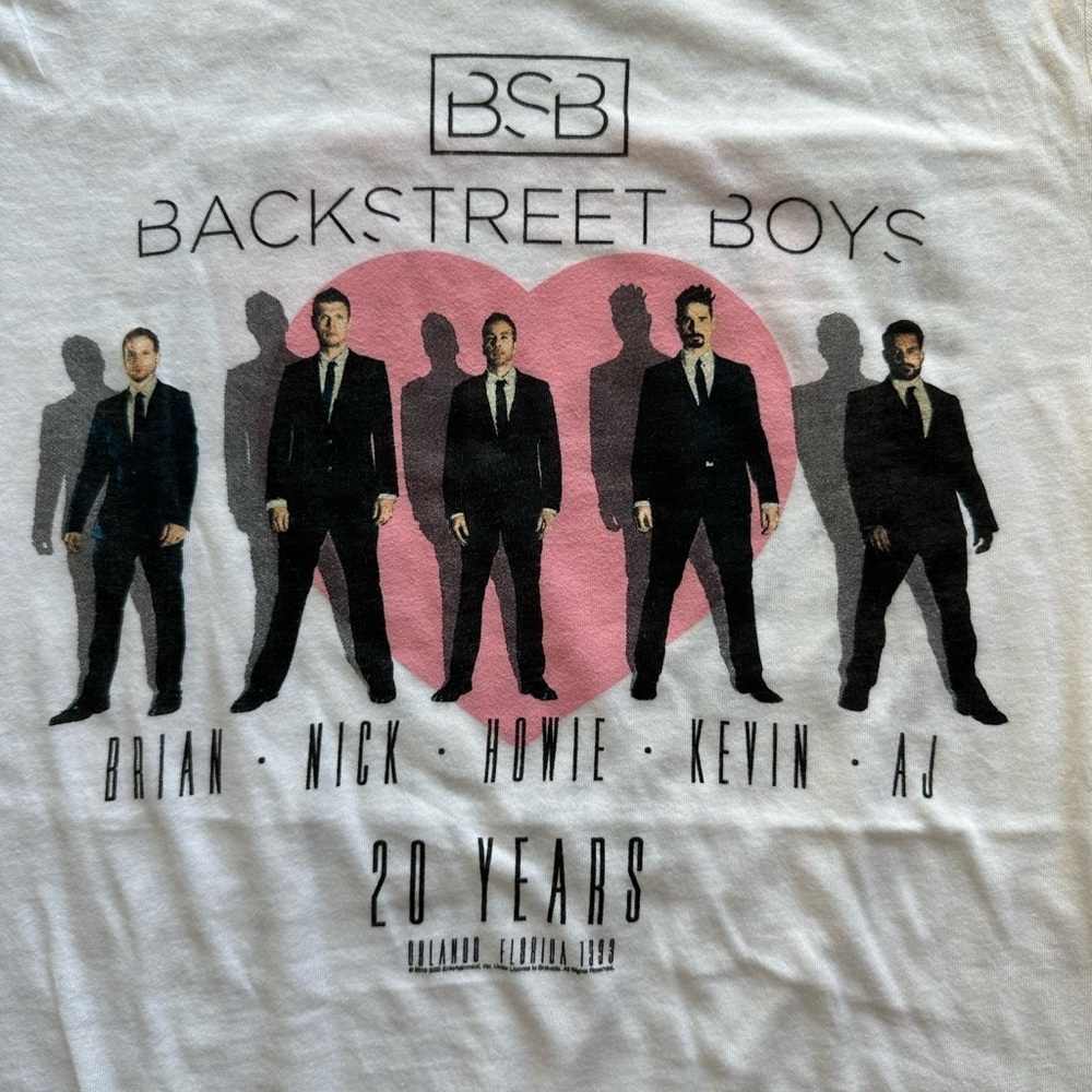 Backstreet Boys Concert Tee - Picture 2 of 5